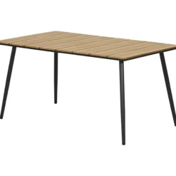 Ruokapöytä Parco Nereto, musta tiikki