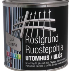 Ruostepohjamaali 0,75 l harmaa