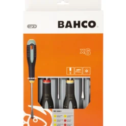 Ruuvitalttasarja Bahco Ergo 6 osaa PH+taltta