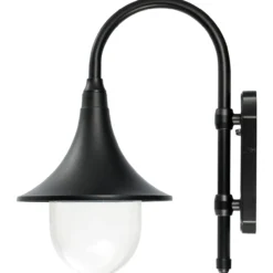 Seinävalaisin Airam Kartano Trumpet IP44 E27 PCC BK