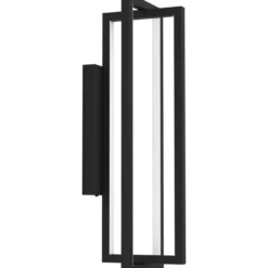 Seinävalaisin EGLO Siberia led 15,5W 16x19x30cm musta/valkoinen