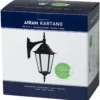 Seinävalaisin Kartano PR-Y-U E27 max 100 W musta