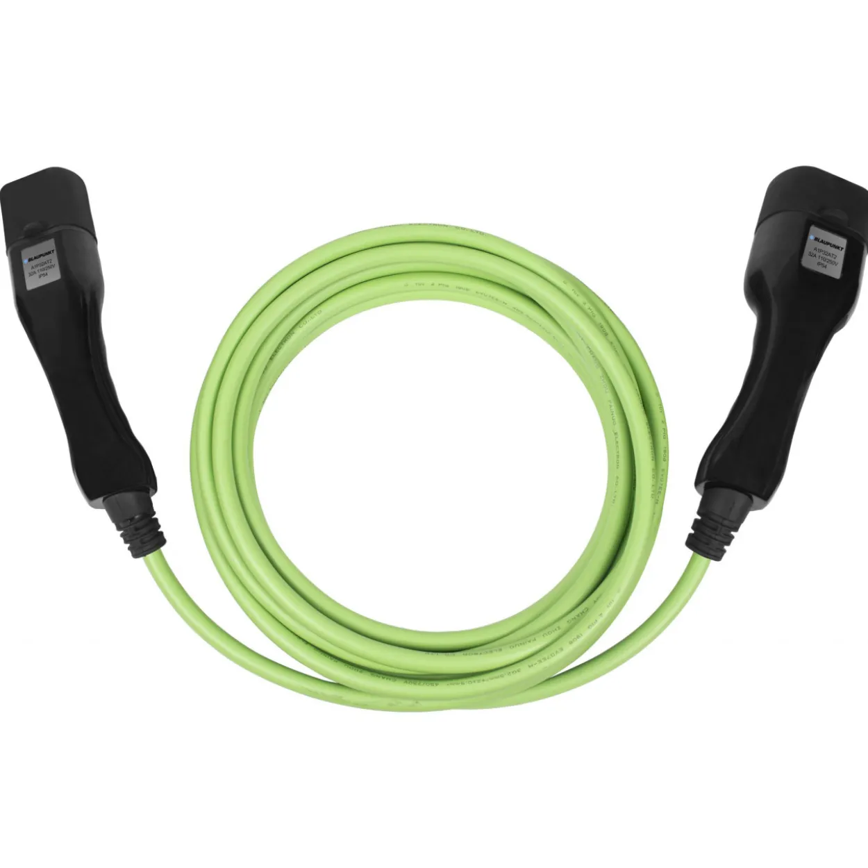 Sähköauton latauskaapeli Blaupunkt A1P32AT2, 8 m, Type 2, 1-vaihe, 32A