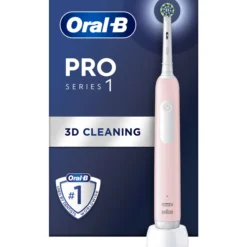 Sähköhammasharja Oral-B Pro 1, pinkki + 1 extra-vaihtoharja