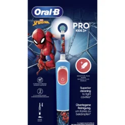 Sähköhammasharja Oral-B Vitality Pro Kids Spiderman + 1 vaihtoharja