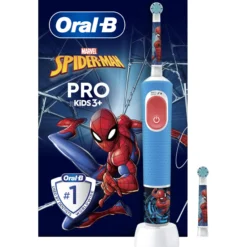 Sähköhammasharja Oral-B Vitality Pro Kids Spiderman + 1 vaihtoharja