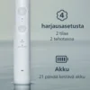 Sähköhammasharja Philips Sonicare Serie 4100 valkoinen