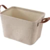 Säilytyskori Kotikulta 38 x 26 x 25 cm Ribe beige
