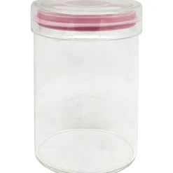 Säilytyspurkki Miny 850 ml lasia, pinkki