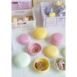 Säilytysrasia Miny macaron iso pinkki