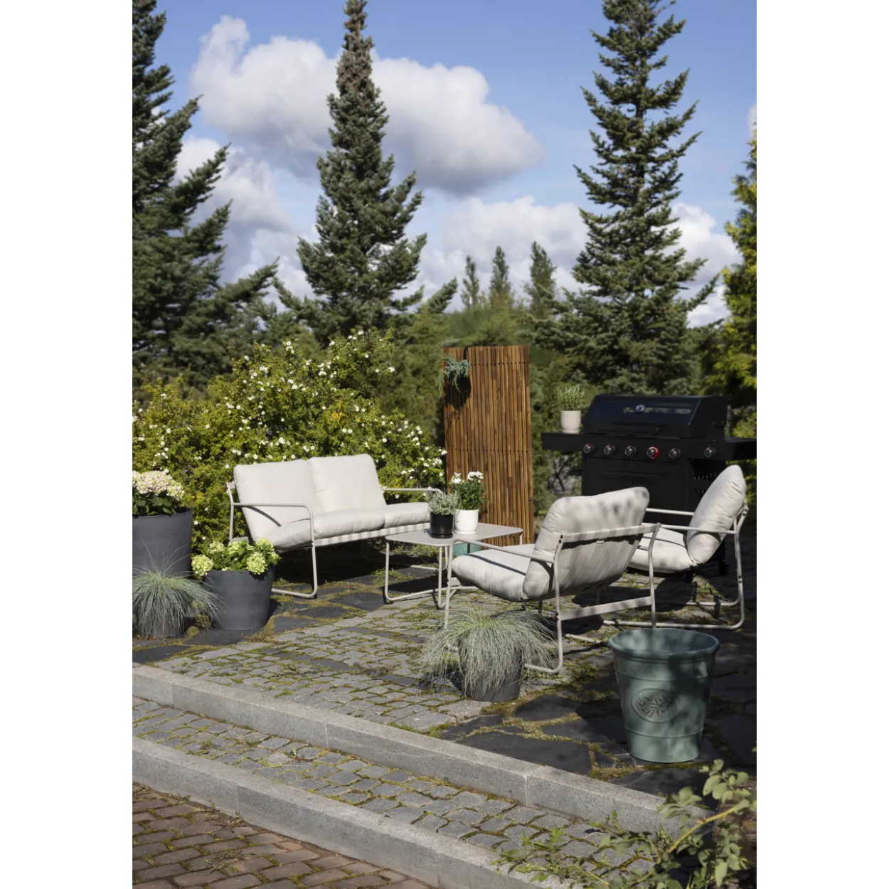 Sohvaryhmä Parco Cesena, vaalea beige