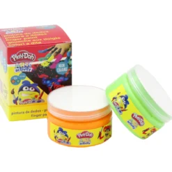 Sormiväri Play Doh 2 x 70 ml neon oranssi ja vihreä