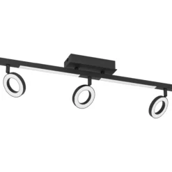 Spottivalaisin 3-os EGLO Cardillio 2 led 3x3,2W 38,5x8,5x17,5cm musta/valkoinen