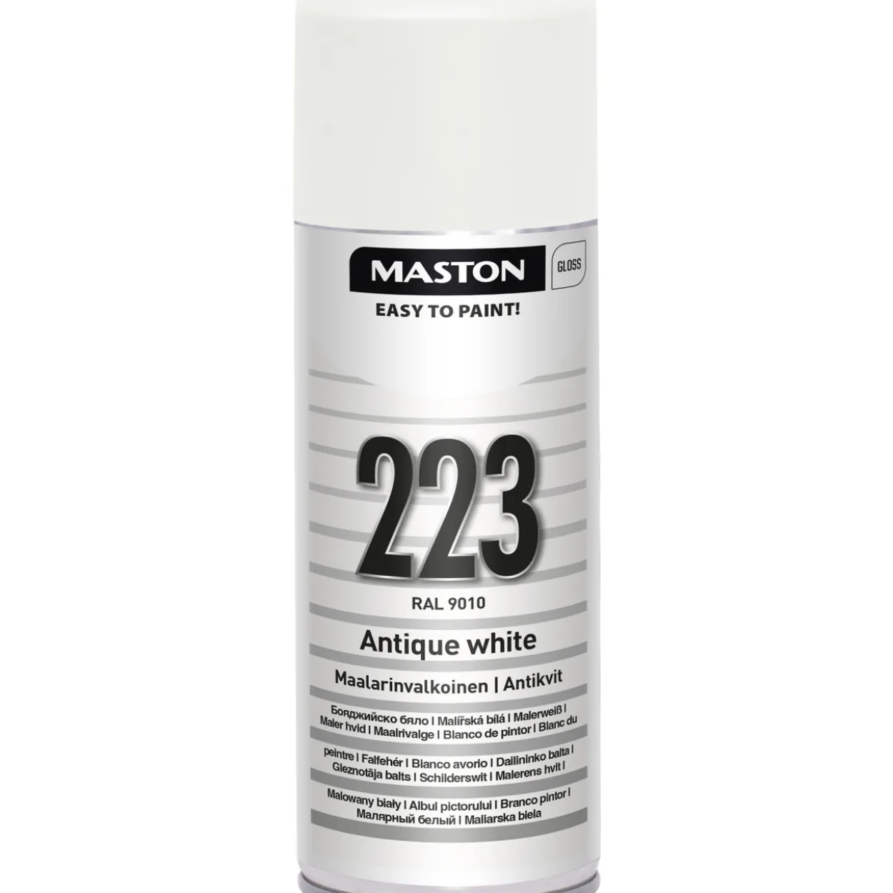 Spraymaali 100, maalarinvalkoinen, 400 ml