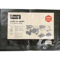 Suojapeite 180 g / m² 2 x 3 m hopea/vihreä