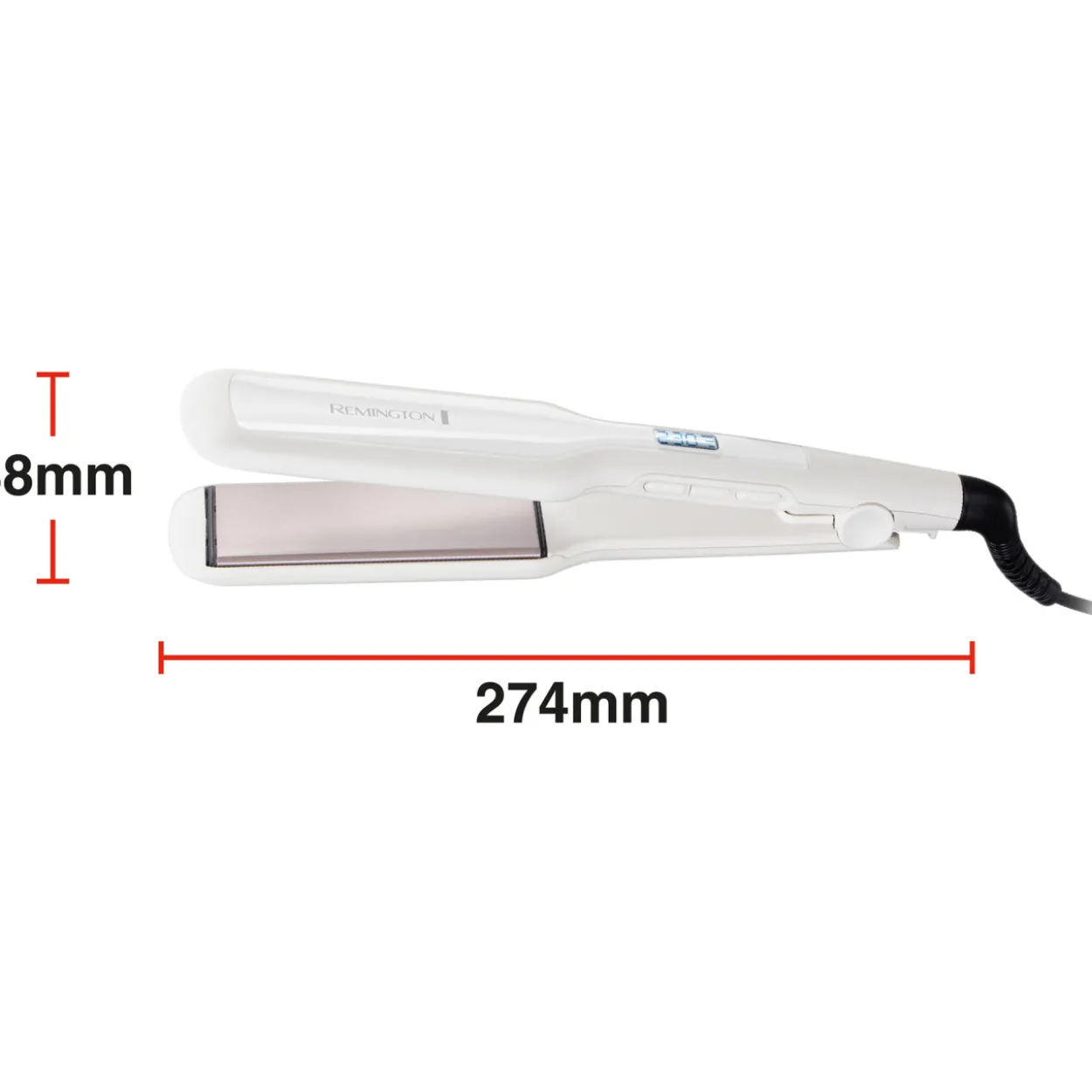 Suoristusrauta Remington S5527 PRO-Ceramic, extra leveä