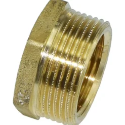 Supistusnippa 1 1/4"-1" messinki