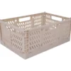 Taitettava kori Miny M 30,5 x 19,7 x 12,5 cm beige