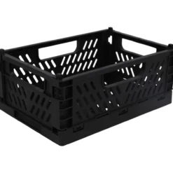 Taitettava kori Miny S 22 x 14,7 x 9,2 cm musta