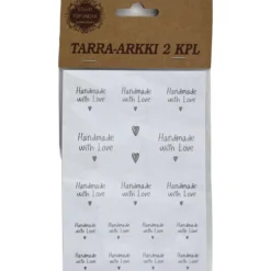 Tarra-arkki Iisi 2 kpl Handmade with Love