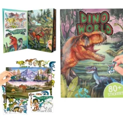 Tarrakirja Dino World Puffy
