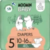 Teippivaippa 40 kpl Muumi Baby 5, 10-16 kg
