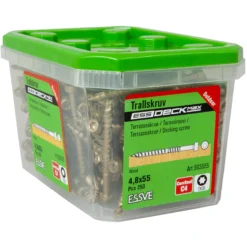 Terassiruuvi Essve Essdeck Max 4,8 x 55 CS TX20-250