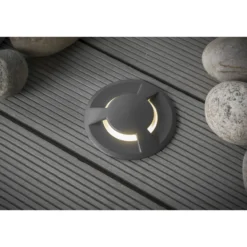 Terassivalaisin Holm IP65 PAR16 GU10 max 6 W, antrasiitti