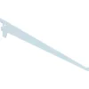 Teräshyllynkannatin ES32 300 mm, valkoinen