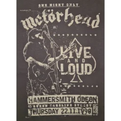 T-paita Motörhead Live and Loud