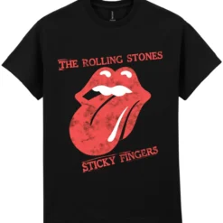 T-paita Rolling Stones Sticky fingers Tongue