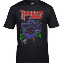 T-paita Thin Lizzy Black Rose