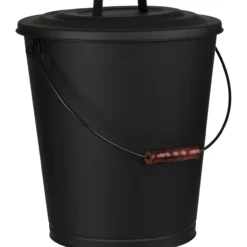 Tuhkaämpäri 20 l musta