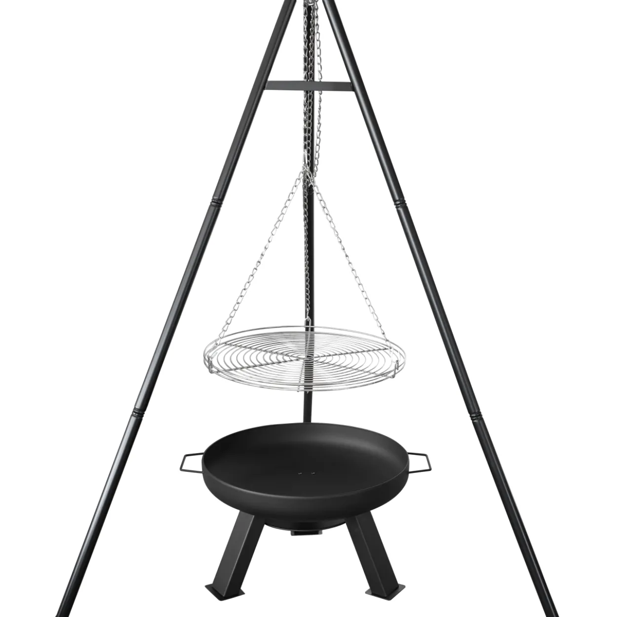 Tulisija paistoritilällä BBQ King Timbercraft XL 167