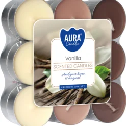 Tuoksulämpökynttilä 18 kpl vanilja