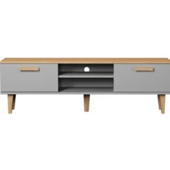 TV-taso Kocot 160 cm Denver harmaa/beige