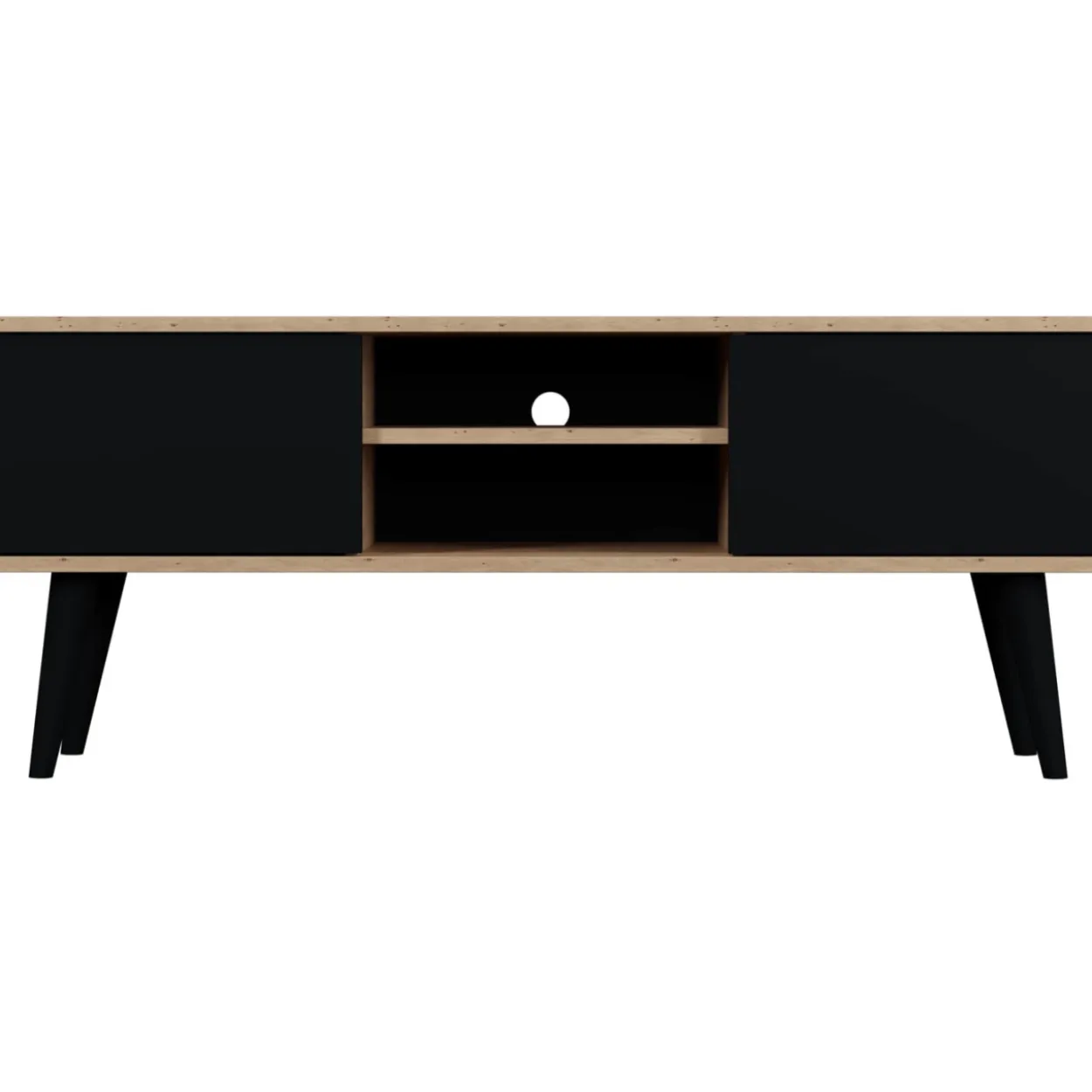 TV-taso Kocot 120 cm Toronto musta/beige
