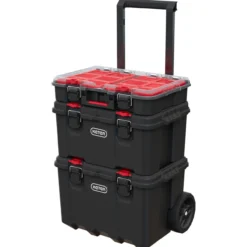 Työkalukärry Keter stack and roll, 3 osaa