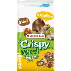 Täysravintoseos Versele-Laga 1 kg Crispy Muesli Hamsterit & jyrsijät
