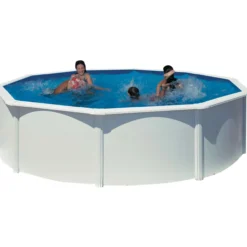 Uima-allas Gre by Swim & Fun Ø460 x 120 cm pyöreä, valkoinen