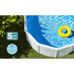 Uima-allas Gre by Swim & Fun 610 x 375 x 132 cm ovaali, valkoinen