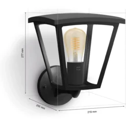Ulkoseinävalaisin Philips Hue Inara