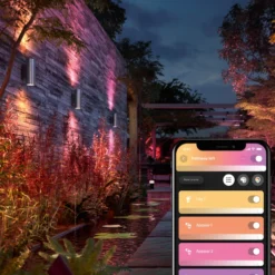Ulkoseinävalaisin Philips Hue Appear White and Color Ambiance 2x8W, rosteri
