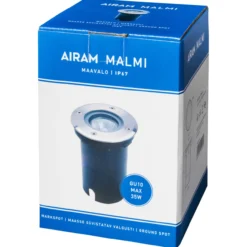 Uppovalaisin Malmi IP67 GU10 max 35 W, ruostumaton teräs
