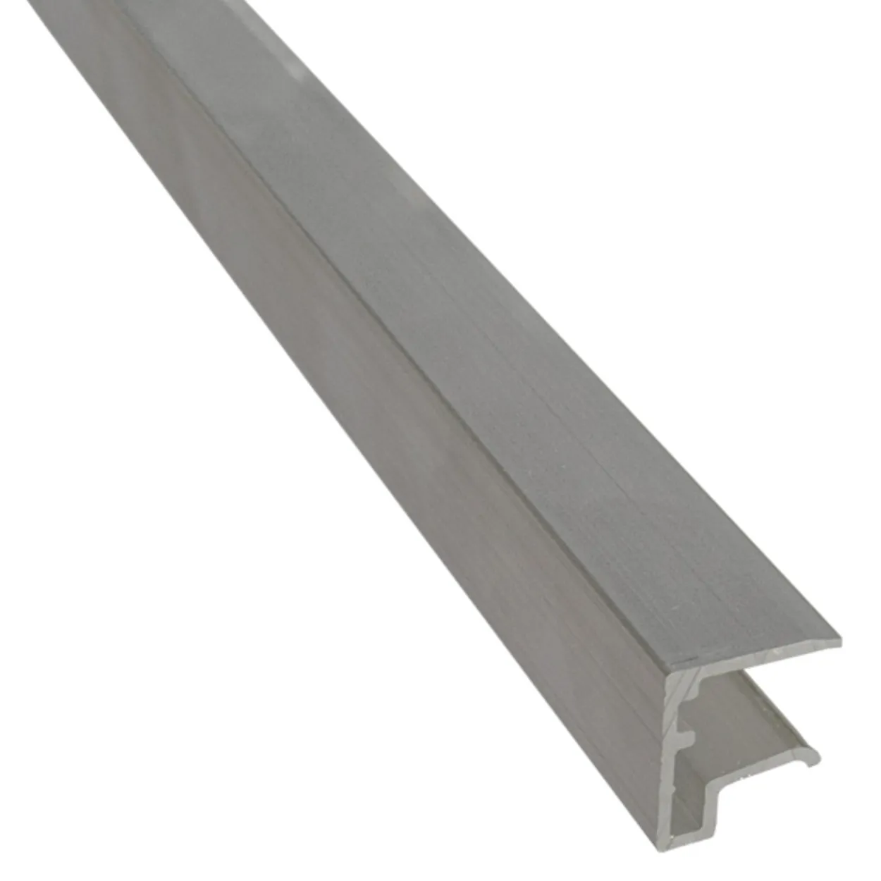 U-päätelista Keraplast, 10 mm alumiini 1,05 m