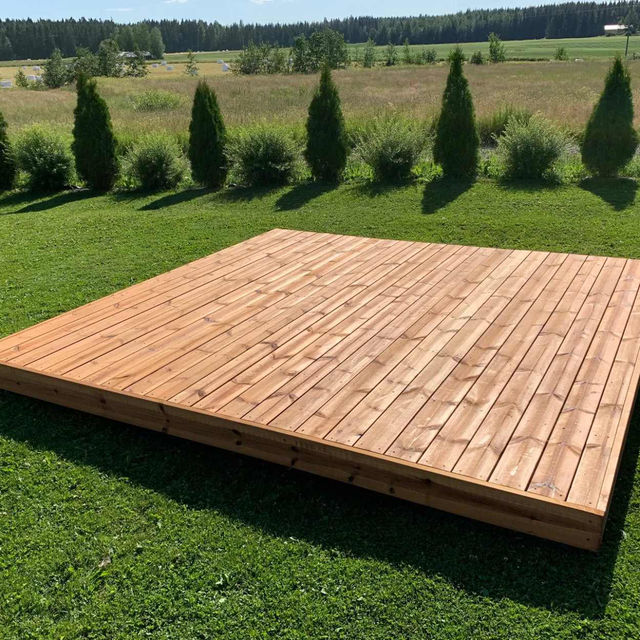 Valmisterassi Patio Terassit Classic 4x5 kestopuu