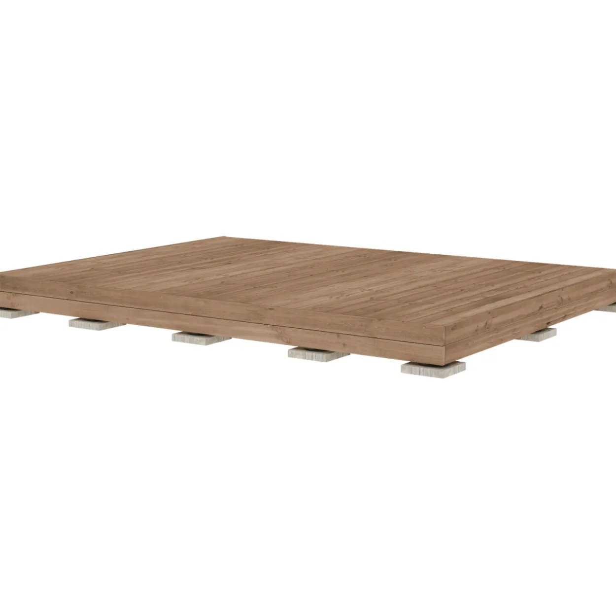 Valmisterassi Patio Terassit Classic 4x5 kestopuu