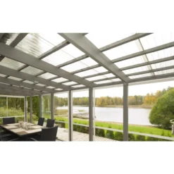 Valokate Keraplast PC Sun trapetsilevy 0,8 mm kirkas 1040 x 4000 mm