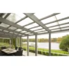 Valokate Keraplast PVC trapetsilevy 1,0 mm s.kirkas 1040 x 4000 mm