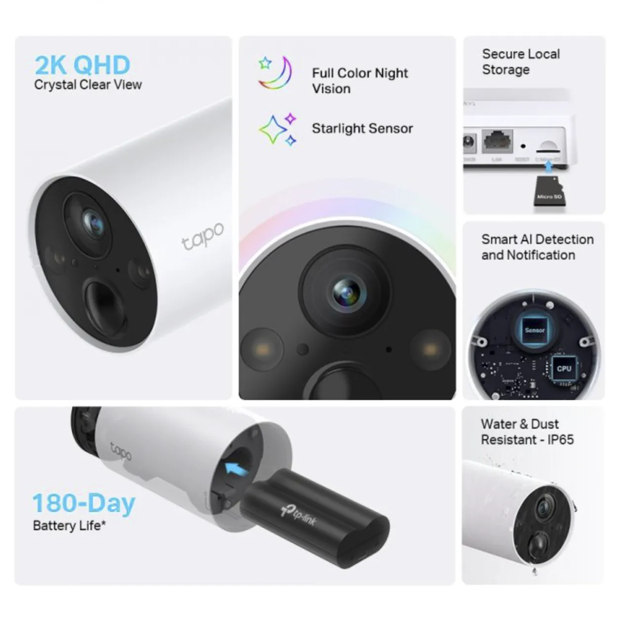 Valvontajärjestelmä TP-LINK Tapo C420S1 WiFi